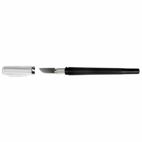 Excel K3 Pen Knife, Light Duty Round Handle with Safety Cap &mdash; image 2 of 6