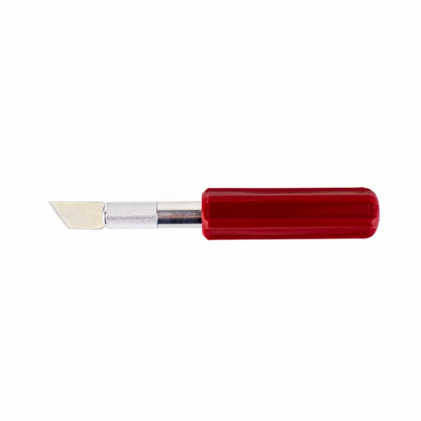 Excel K5 Knife, Heavy Duty Red Plastic Handle with SafetyCap (Carded) — image 2 of 7