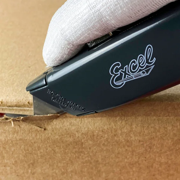 Excel K9 Metal Utility Knife, Retractable (3x Blades) (Carded)