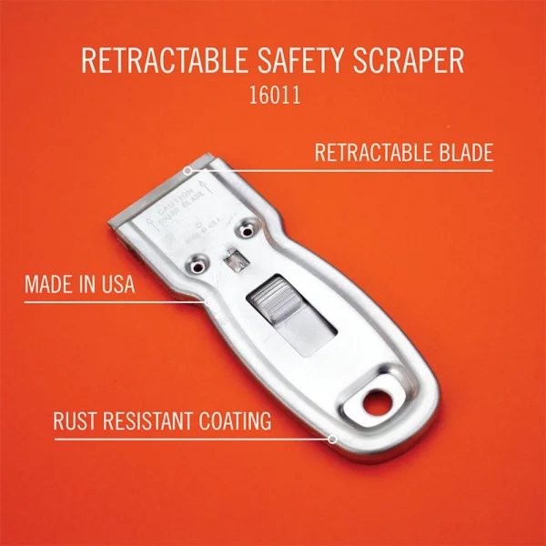 Excel K11 Metal Safety Scraper (6x Blades) (Carded) ** CLEARANCE **