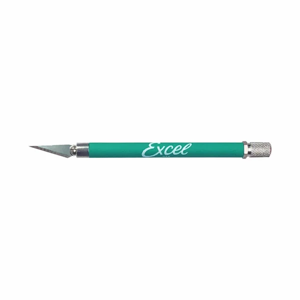 Excel K18 Grip-On Knife with Safety Cap, Green (Carded) — image 6 of 8