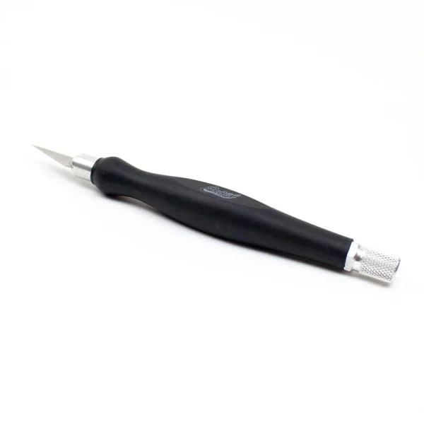 Excel K26 Black Fit Grip Knife With Rubberized Grip