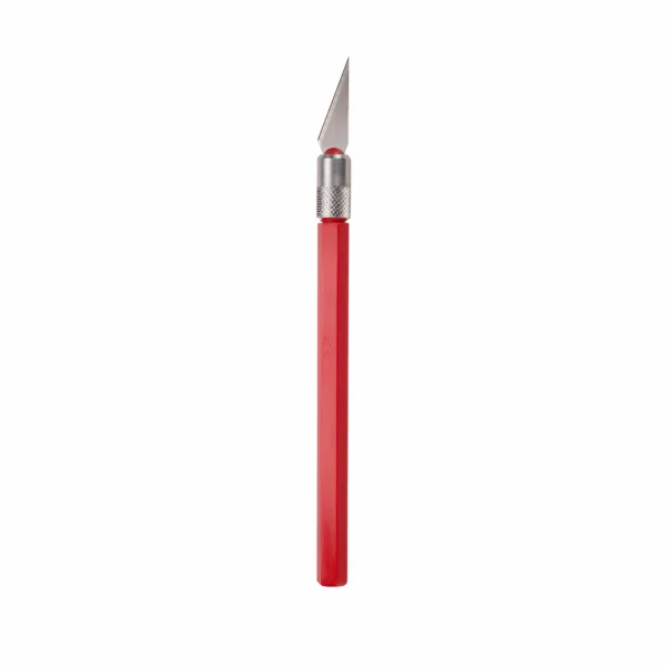 Excel K30 Light Duty Rite-Cut Knife with Safety Cap, Red (Carded) — image 2 of 4
