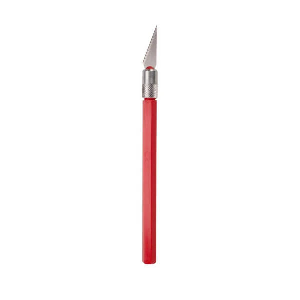Excel K30 Light Duty Rite-Cut Knife with Safety Cap, Red (Carded) — image 1 of 4