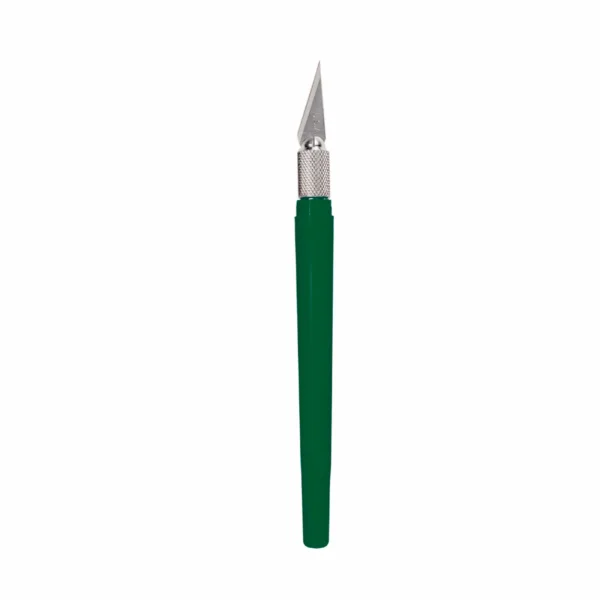 Excel K40 Pocket Clip-on Knife with TwiST-off Cap, Green (Carded) — image 2 of 5