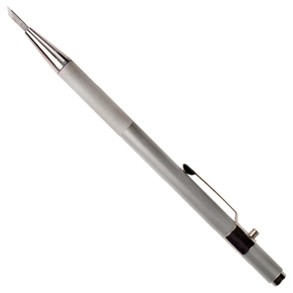 Excel Deluxe Retractable Knife with Clip (Carded)