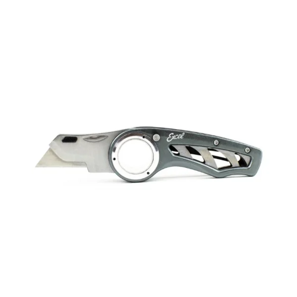 Excel K60 Revo Folding Utility Knife - Grey