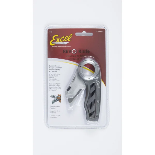 Excel K60 Revo Folding Utility Knife - Grey
