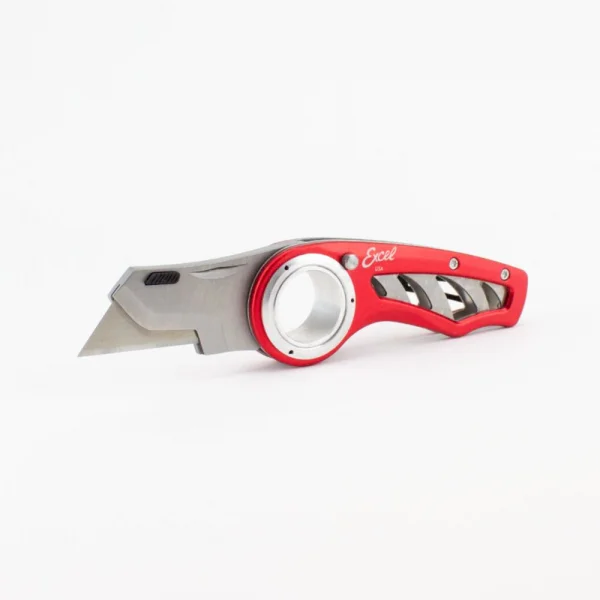 Excel K60 Revo Folding Utility Knife - Red