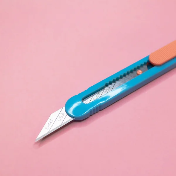 Excel K73 Blue & Pink Smart Snap Knife (Carded)