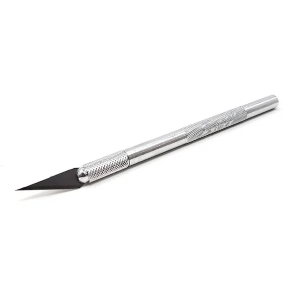 Excel K1 Knife, Light Duty Round Aluminium with Safety Cap