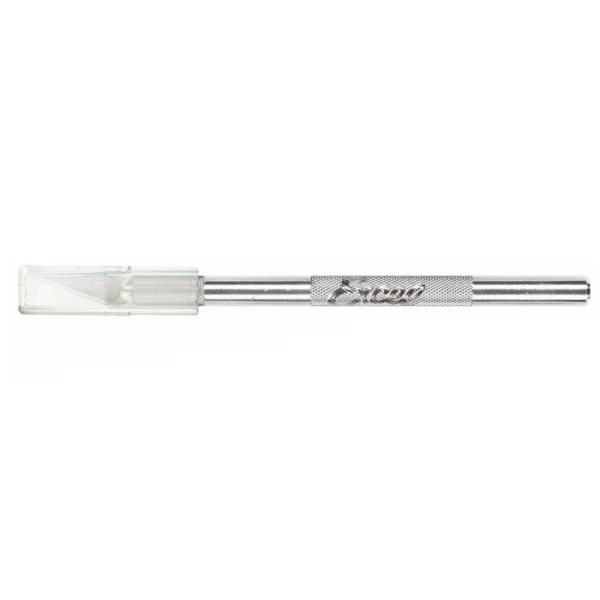 Excel K1 Knife, Light Duty Round Aluminium with Safety Cap