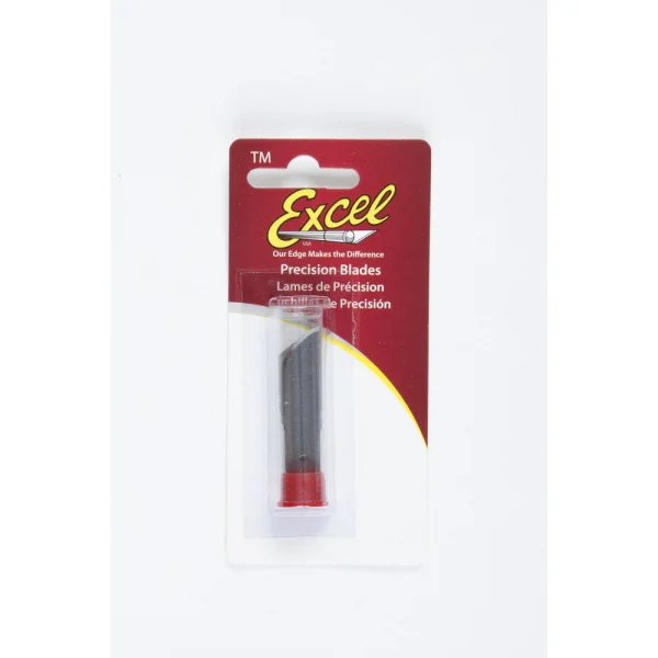 Excel 5 Assorted Heavy Duty Blades (#2, #19, #22, 2x #24), Shank 0.345 (0.88 cm) (5pcs) (Carded) &mdash; image 2 of 4