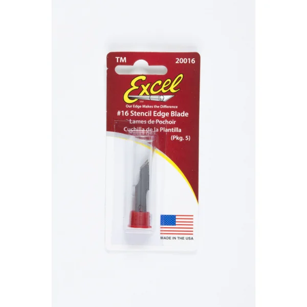 Excel #16 Stencil Edge Blade, Shank 0.25 (0.58 cm) (5pcs) (Carded) — image 2 of 9