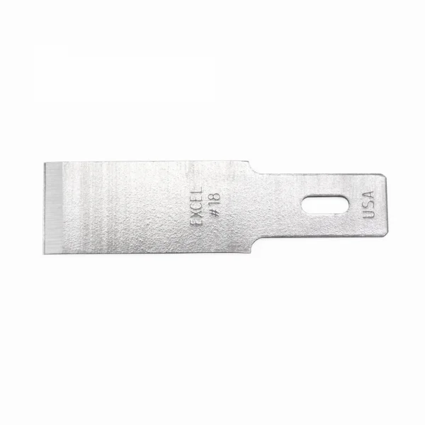 Excel #18 1/2in Chisel Blade, Shank 0.345 (0.88 cm) (5pcs) (Carded)