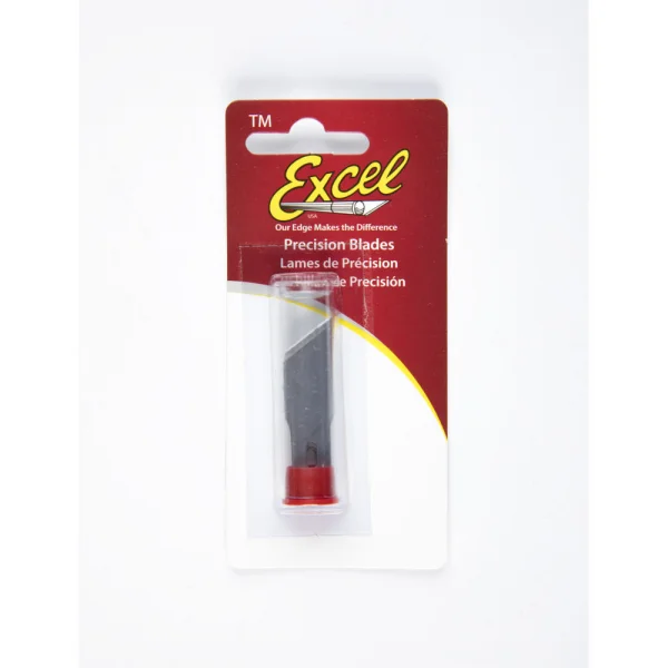 Excel #19 Angled Edge Blade, Shank 0.345 (0.88 cm) (5pcs) (Carded) &mdash; image 2 of 8