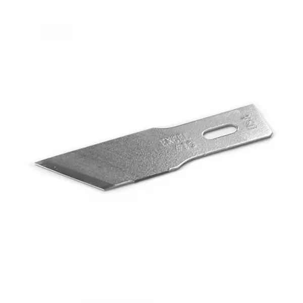 Excel #19 Angled Edge Blade, Shank 0.345 (0.88 cm) (5pcs) (Carded) &mdash; image 9 of 10