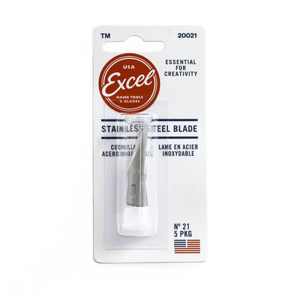 Excel #11 Stainless Steel Blade, Shank 0.25 (0.58 cm) (5pcs) (Carded) &mdash; image 6 of 8