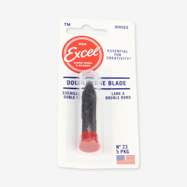 Excel #23 Double Edge Blade, Shank 0.345 (0.88 cm) (5pcs) (Carded) — image 1 of 8