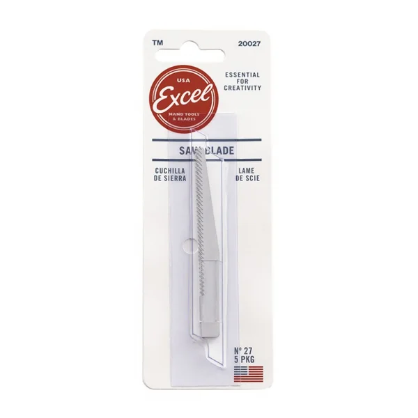 Excel #27 Saw Blade, Shank 0.345 (0.88 cm) (5pcs) (Carded) &mdash; image 4 of 5
