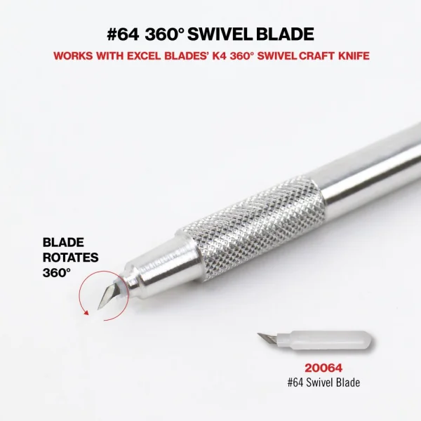 Excel 360deg Swivel Blade (2) (Carded)