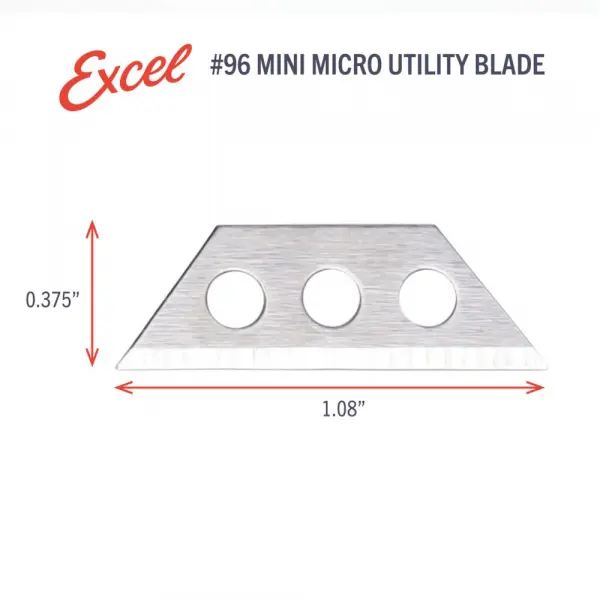 Excel Mini Micro Blade (5pcs) (Carded) — image 8 of 10