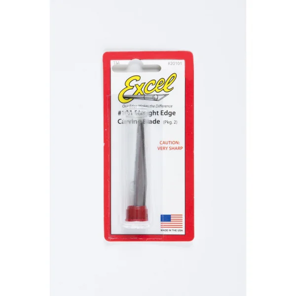 Excel Carving Blade, Straight Edge (2) (Carded)