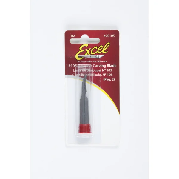 Excel Carving Blade, Semi-Concave (2) (Carded) — image 2 of 3