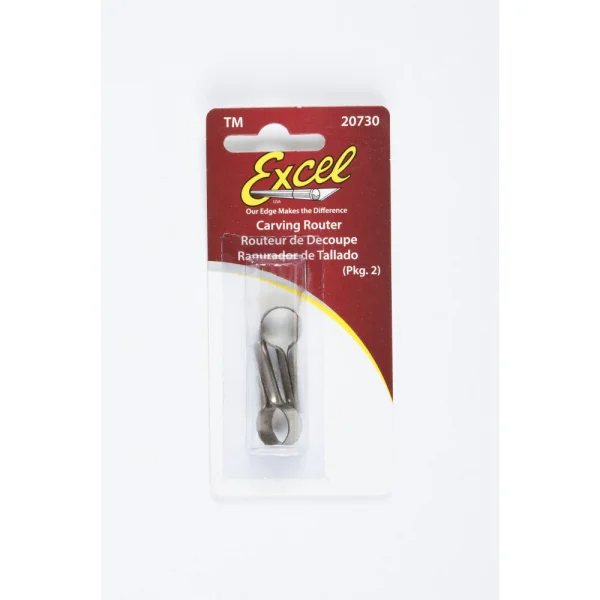 Excel Carving Route, Large Round (2) (Carded)