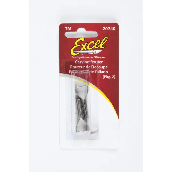 Excel Carving Route, Square (2) (Carded)