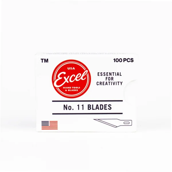 Excel 11 Double Honed Blades (100pcs)