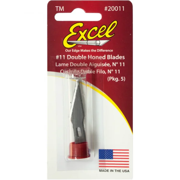 Excel 11 Double Honed Blades (100pcs)