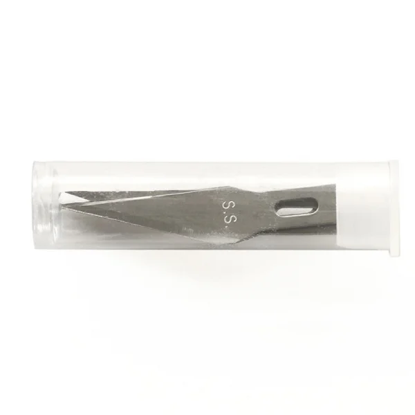 Excel #11 Stainless Steel Blade with Dispenser, Shank 0.25 (0.58 cm) (15pcs) (Carded)