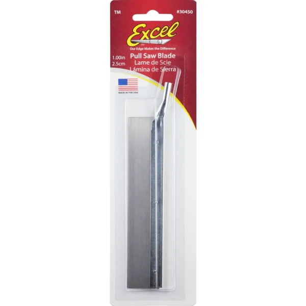 Excel 5in Pull Saw (13.3cm), 1in (2.54cm) Deep, 42 Teeth/Inch (16.5 TPC) (Carded)