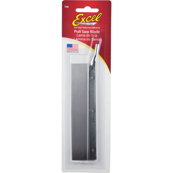 Excel 5in Pull Saw (13.3cm), 1.25in (3.175cm) Deep, 24 Teeth/Inch (9.4 TPC) (Carded)