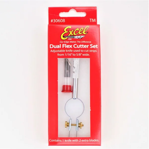 Excel Dual Flex Cutter (2x Blades) (Boxed)
