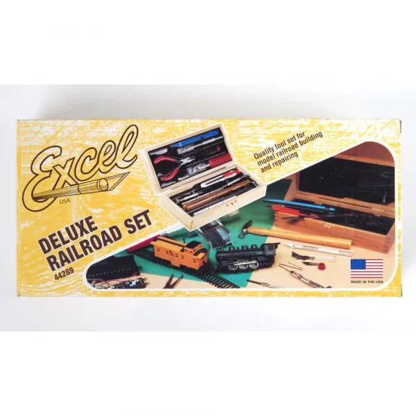 Excel Deluxe Wooden Railroad Tool Set (Boxed)