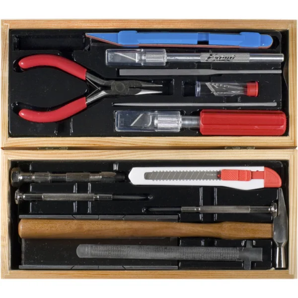 Excel Deluxe Wooden Railroad Tool Set (Boxed)