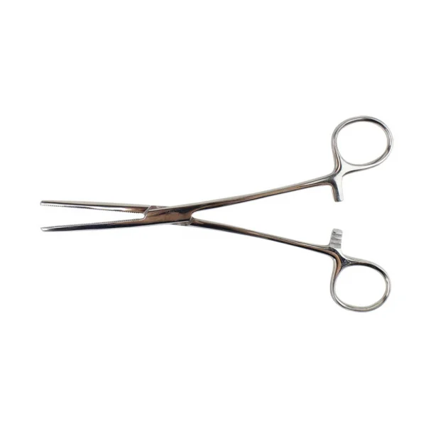 Excel 7.5in Straight Nose Stainless Steel Hemostats (Carded)
