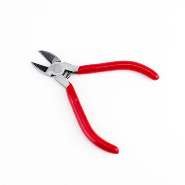 Excel 4.5in Spring Loaded Soft Grip Plier, Wire Cutter (Carded)