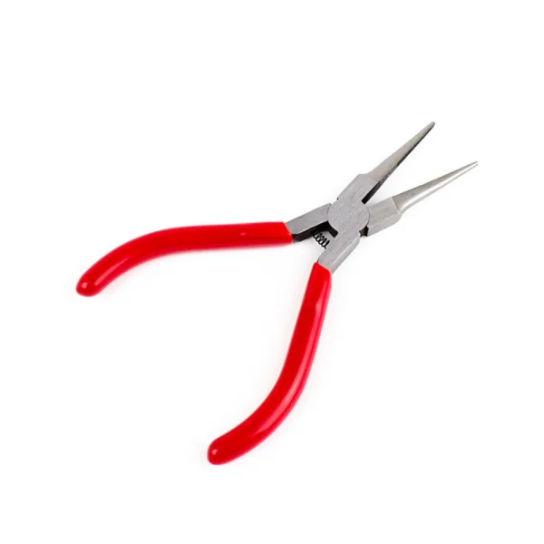 Excel 5in Spring Loaded Soft Grip Plier, Needle Nose (Carded)