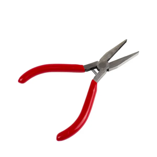 Excel 5in Spring Loaded Soft Grip Plier, Flat Nose (Carded)