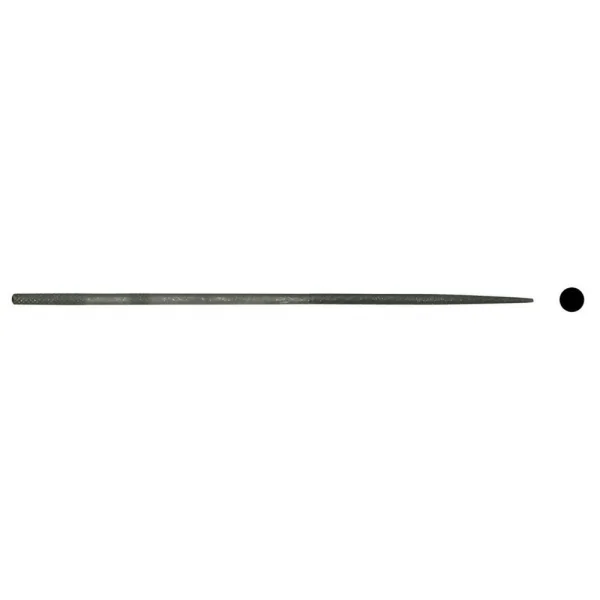 Excel 5.5in (13.97cm) Round Needle File, Cut #2 (Carded)