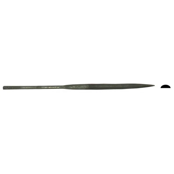 Excel 5.5in (13.97cm) Half-Round Needle File, Cut #2 (Carded)