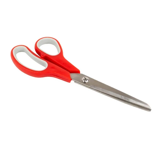 Excel 8in Stainless Steel Scissors, Soft Grip (Carded)