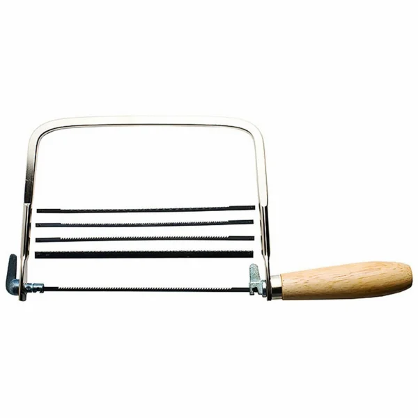 Excel Coping Saw with 4 Extra Blades, 7.0x4.5in (Carded)
