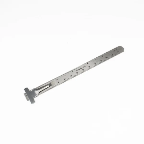 Excel 6in Stainless Steel Ruler (Carded)