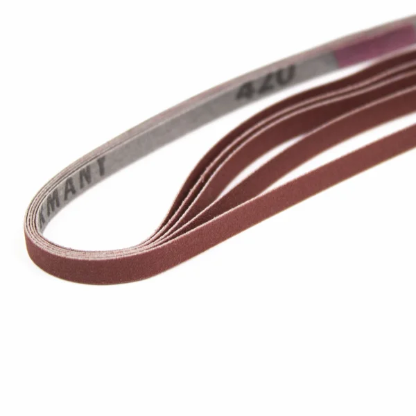 Excel #600 Grit Belts, Black (5pcs) (Carded)