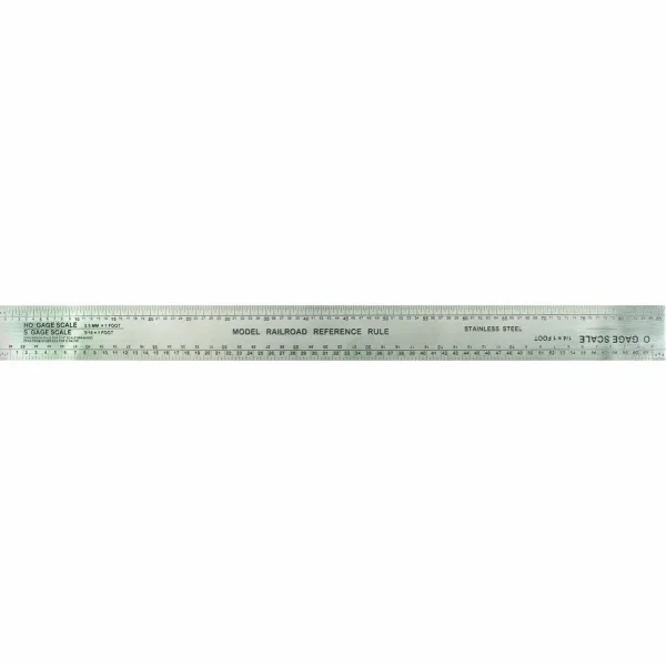 Excel 12in Scale Model Railroad Ruler (Pouch) — image 1 of 4