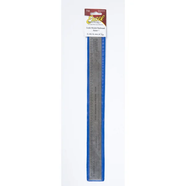 Excel 12in Scale Model Railroad Ruler (Pouch) — image 4 of 4